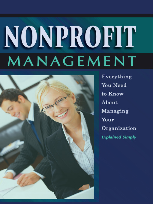 Title details for Nonprofit Management by Chastity L. Weese - Wait list